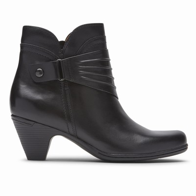 Rockport Cobb Hill Adaline Stiefel Damen Schwarz AFX-819302